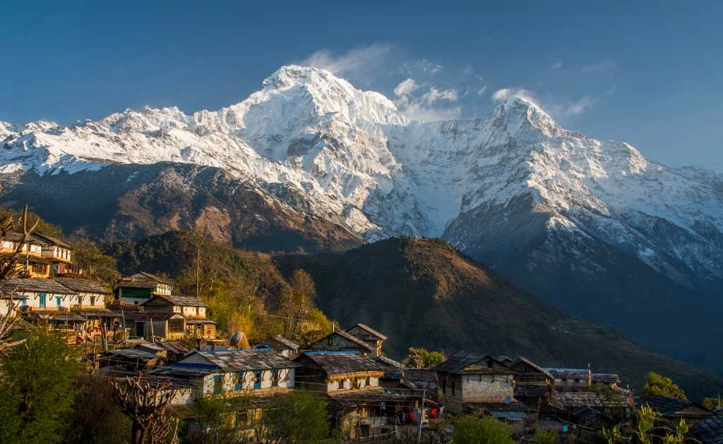 Ghandruk Village is a popular tourist destination located in the Kaski district of Nepal