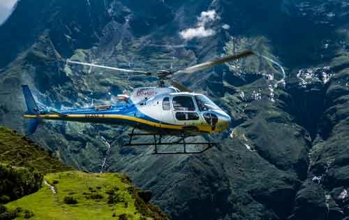 Annapurna base camp helicopter tour with Nepal Trek Adventure