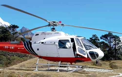 Manaslu helicopter tour