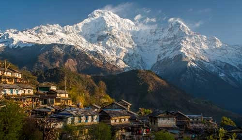 Ghandruk Village is a popular tourist destination located in the Kaski district of Nepal
